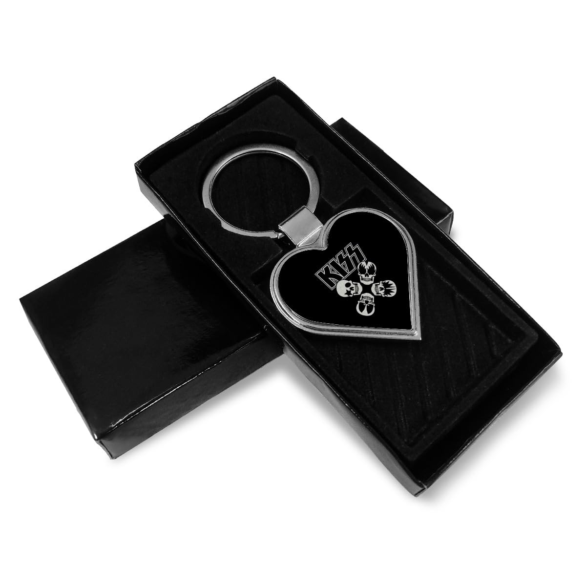 Amazon.co.jp: キーホルダー キッス KISS キス キーリング付き